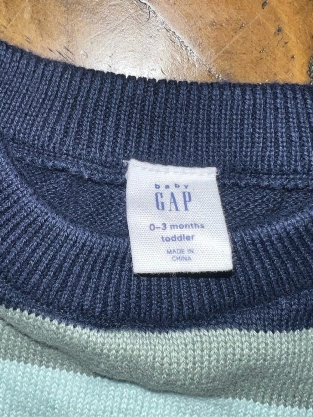 GAP Striped Baby Sweater Bundle